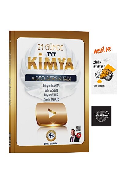 Bilgi Sarmal Yayınları Bilgi Sarmal TYT Kimya 21 Günde Video Ders Kitabı+zihi...