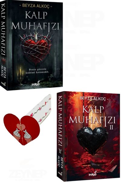 İndigo Kitap Kalp Muhafızı 2 Kitap Set - Beyza Alkoç(Karton Kapak)(Özel Tasar...