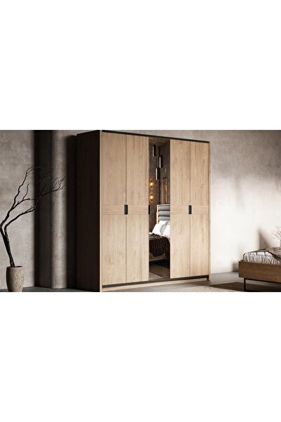 KONFOR Oliver 5 Kapaklı Gardrop