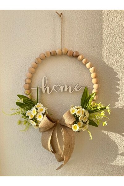 bemdesign Wooden Beaded Daisy Door Ornament