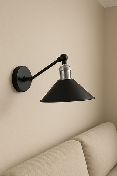 Ömür Avize Vintage Movable 1-Arm Wall Sconce