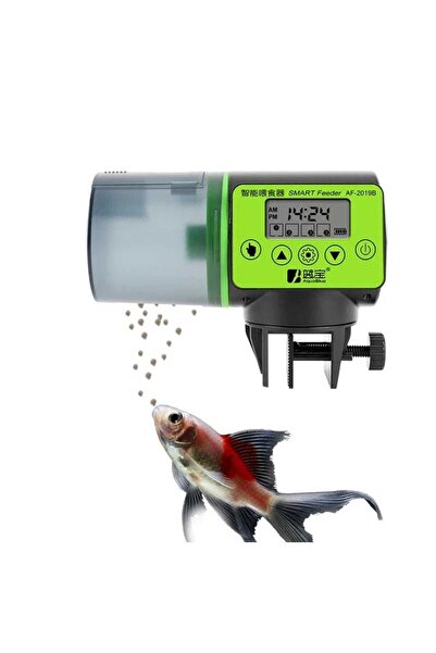 202 Automatic Fish Feeder with LCD Display - 200ml