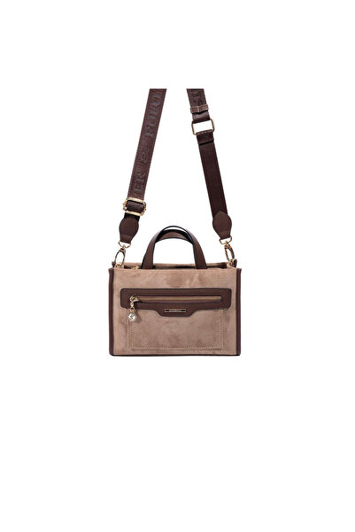 Silver Polo Kadın / Kız SP1271-M12 El Çantası Vizon-Kahve