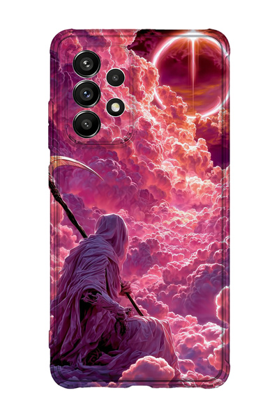 lelia حافظة هاتف شفافة متوافقة مع جالاكسي A73 مطبوع |   المجموعة: دارك فورس د...