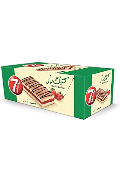 7DAYS Strawberry Cake Bar, 25 gm × 12