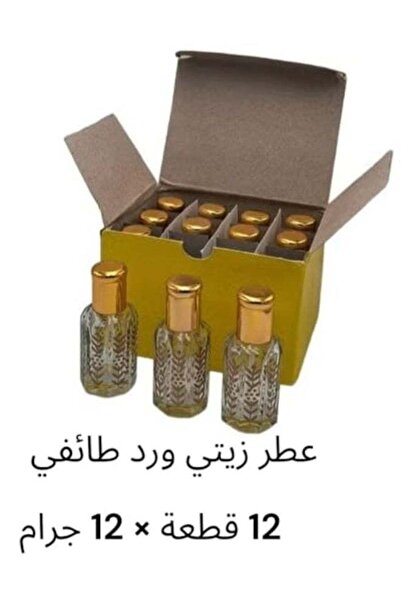 SHURFAN BANAFA Taifi Rose Oil Perfume 12 Pieces × 12 Grams
