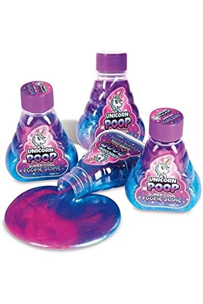UNICORN ٤ قطع من سلايم قوس قزح الأصلي - سلايم لامع للأطفال، بنين وبنات من عمر...