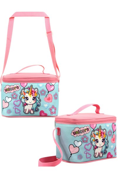ÜMİT ÇANTA Cennec Baby Unicorn 3’lü Set – Sırt Çantası, Beslenme Çantası ve Kalem Kutusu