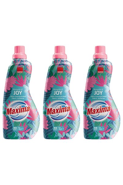 Sano SET 3 PIECES - Ultra Concentrated Fabric Softener Joy 1L