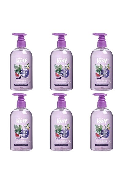 Sano SET 6 PIECES - KEFF HAND SOAP FIG/GREEN TEA 500ml
