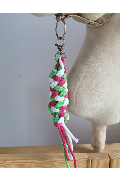 Other Lesă Hobby Horse - Roz închis/Verde deschis/Alb