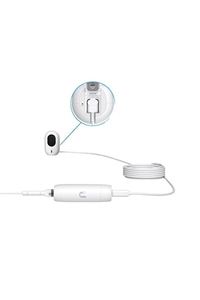Ubiquiti Cablu USB-C, Ubiquiti, Termoplastic, 4,5 m, Alb
