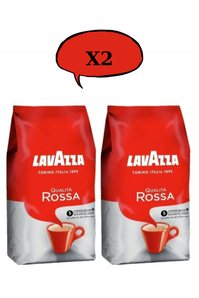 LavAzza 2x Qualita Rossa 1kg cafea boabe