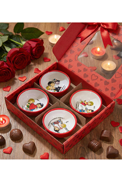 AlwesStore El Yapımı 4’lü Şıpsevdi Sürpriz Kase Seti Sevgililer Günü’ne Özel