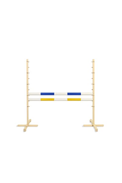 Other Jumping obstacle for Hobby Horse 120cm, two beams - blue and yellow