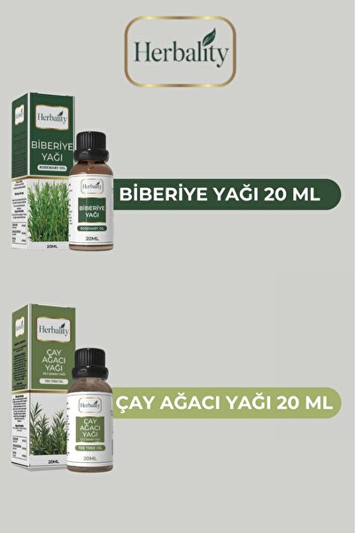 herbalıty Rosemary Tea Tree Oil Set 20 ml