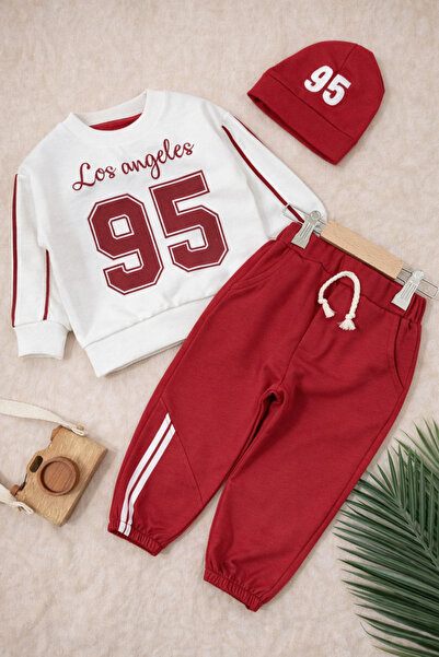 ASİLA طقم بدلة رياضية مكون من 3 قطع بطبعة 95 بيريل