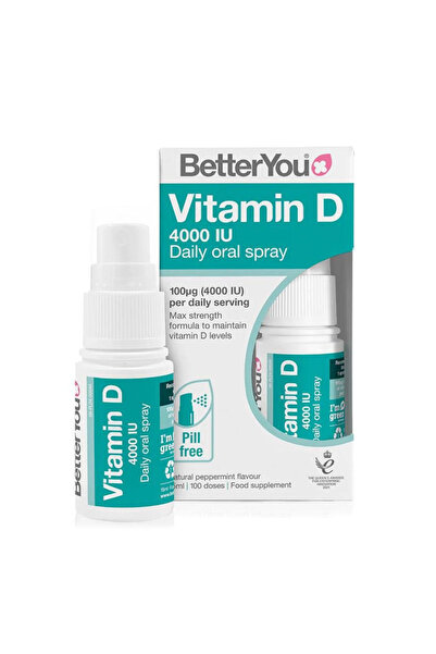 Neutrient Spray oral cu vitamina D D4000 (15 ml), BetterYou