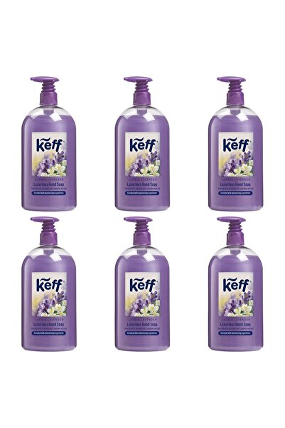 Sano SET 6 PIECES - KEFF HAND SOAP JASMIN LAVENDER 500ml