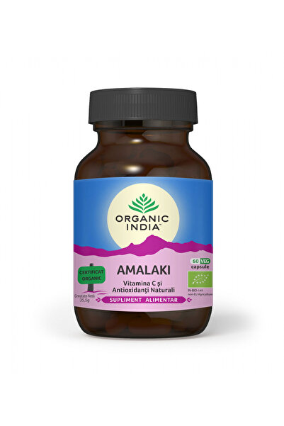 Organic India Amalaki Vitamina C Antioxidanti Naturali