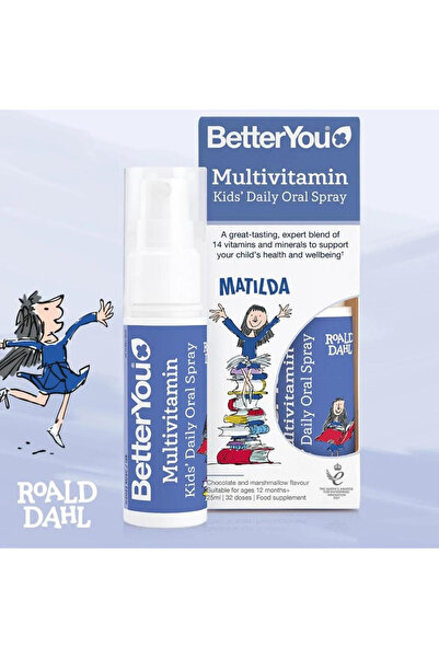 Neutrient Spray oral multivitaminic pentru copii (25 ml), BetterYou