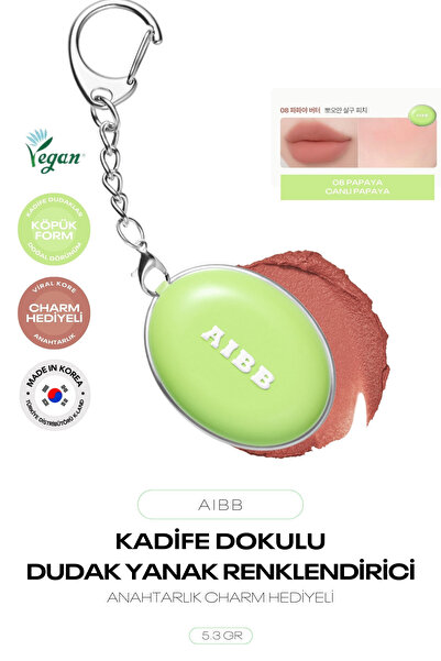 AIBB Kadife Dokulu Blur Etkili Dudak Ve Yanak Renklendirici Blur Tin Pot Char...