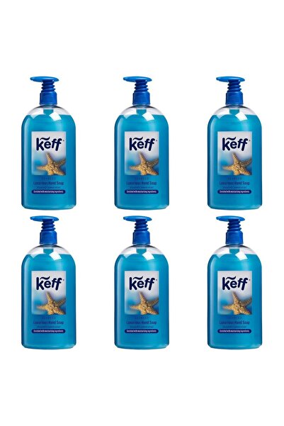 Sano SET 6 PIECES - Keff Seaweed Infused Hand Wash - 500ml