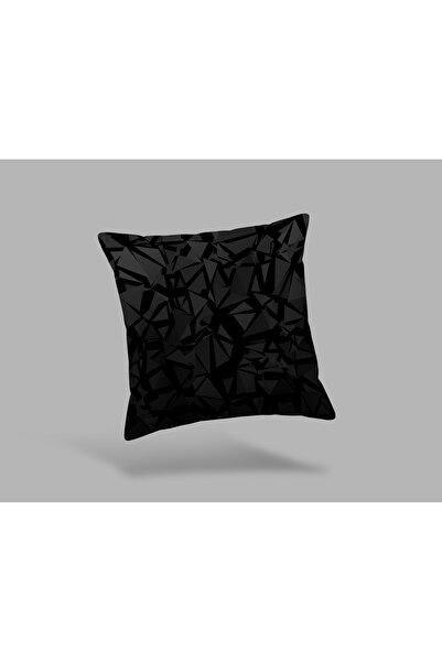 Karkan Tekstil Geometric Patterned Modern Decorative Throw Pillow Cover