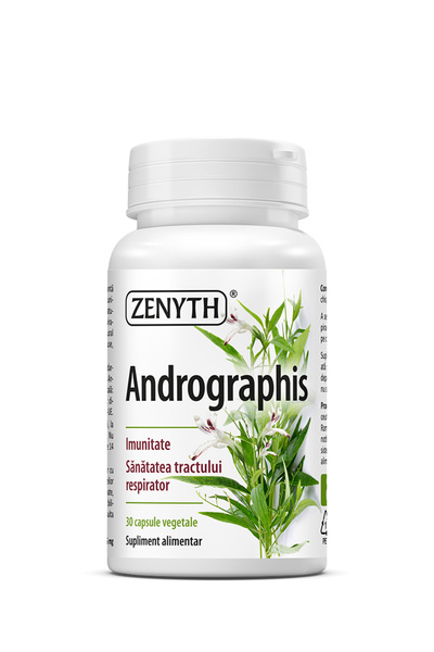 ZENYTH Андрографис, 30 капсули, подкрепа за имунитета и дихателното здраве