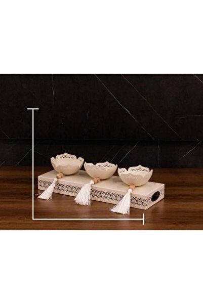 QUINN Ramadan Serving Plate Beige