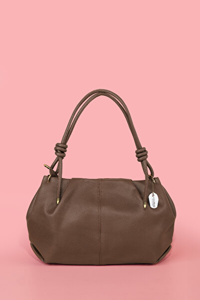 westbag Women's Textured Drawstring Premium Hand and Shoulder Bag