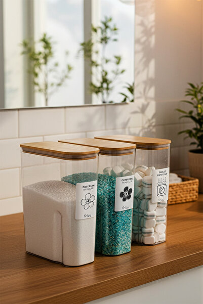 Snippy Harmony - Голяма кутия за съхранение на перилни препарати, състояща се...