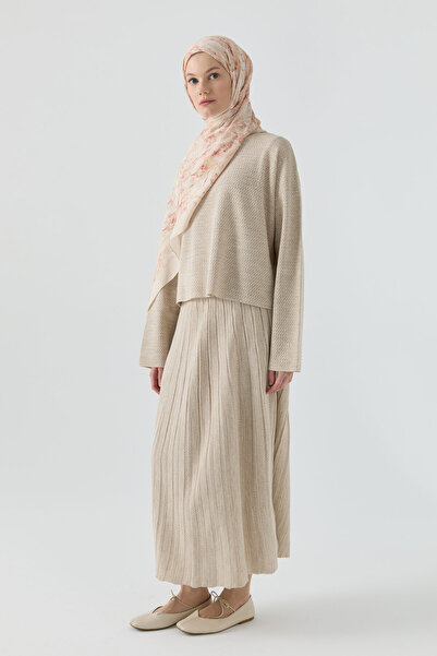 Tuğba Triko Takım - Bej