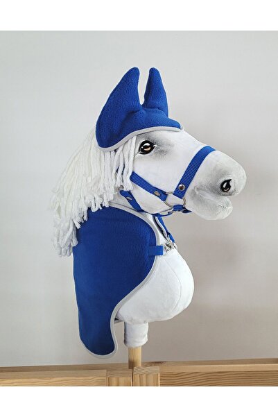 Other Hobby Horse A3 Set: Rug + Fly Hats - Cornflower Blue