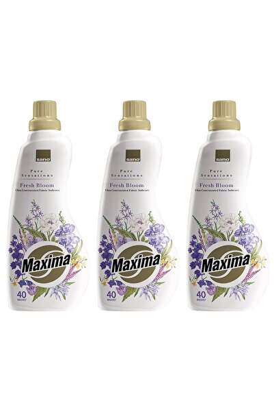 Sano SET 3 PIECES - Ultra Concentrated Fabric Softener - Fresh Bloom 1L