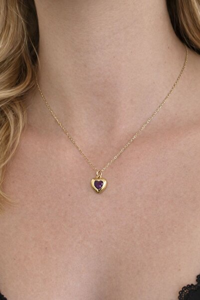 RENDA ACCESSORY Kalp Kolye Çelik