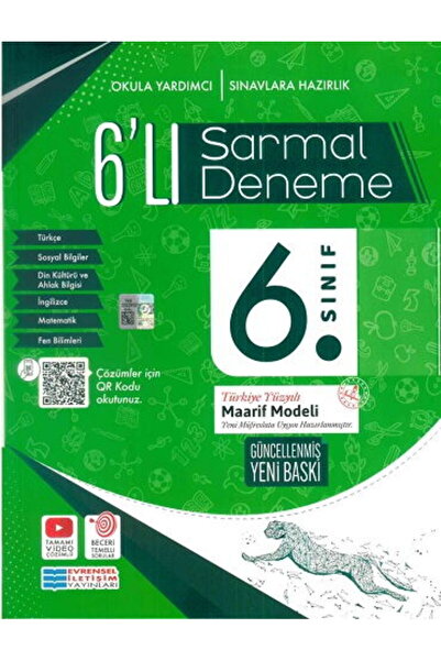 Evrensel İletişim 2026 6. Sınıf Sarmal 6 Lı Deneme Güncel Müfredat