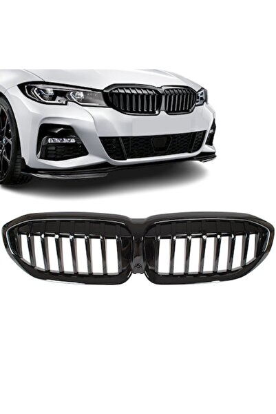 BMW Series 3 G20 G21 Grilles, 2018-2022, Glossy Black