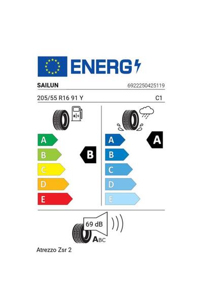 Sailun Anvelopa de vara ATREZZO-ZSR2 205/55R16 91Y