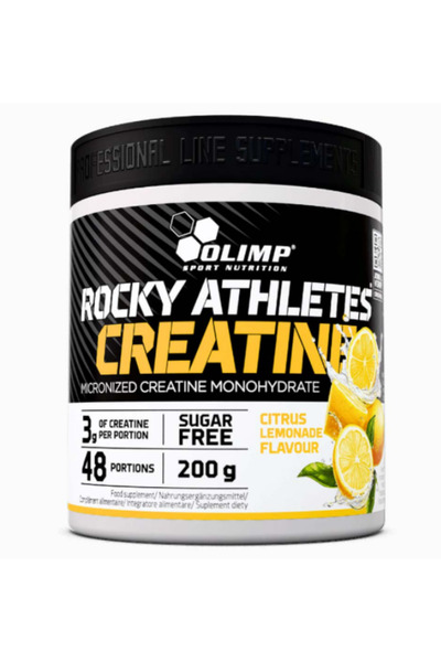 Olimp Rocky Athletes Creatine 48 Servis 200GR Cıtrus Limon
