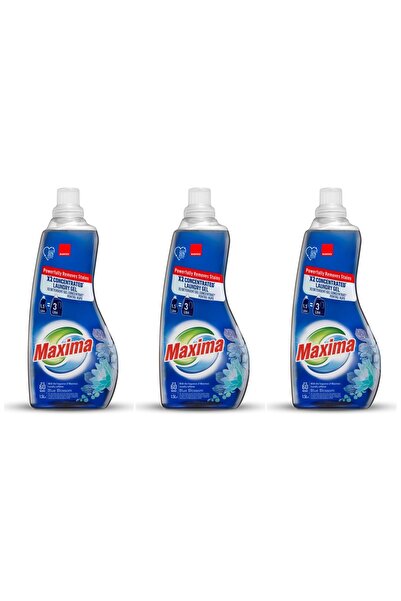 Sano SET 3 PIECES - Maxima Double Concentrate Power Gel - Blue Blossom Scent,...