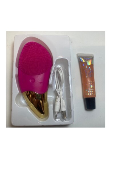 OEM Silicone Facial Cleansing and Massage Device – USB Vibrating Facial Brush...