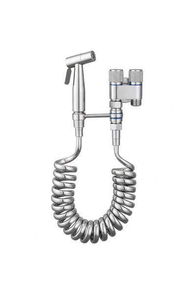 Skyline Orbion Toilet Hygienic Shower Set, Stainless Steel, Wall Mounted, Int...