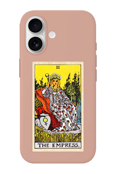 shoptocase حافظة هاتف آيفون 17 بتصميم الإمبراطورة من الجلد السويدي