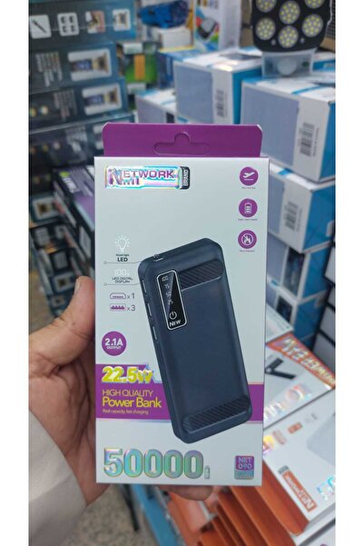 Acanto Acant light LED portable charger (power bank). Capacity: 50000 mAh.