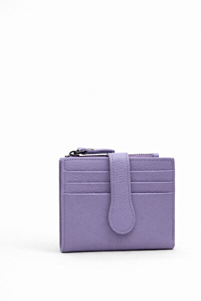 Grande Шкіряний жіночий гаманець Leylak 2816