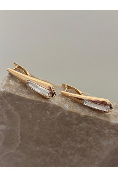 XUPING JEWELRY Kristal Taş Detaylı Xupıng Çelik Küpe