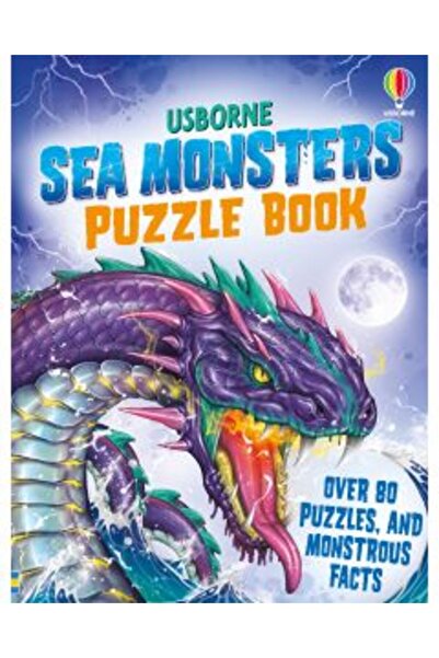 Usborne Sea Monsters Puzzle Book