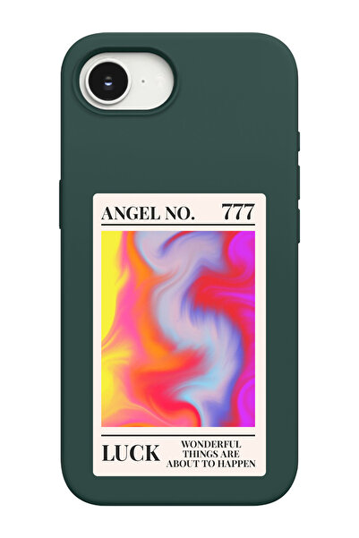 shoptocase iPhone 16E Compatible Manifest Luck Patterned Suede Inside Launch ...