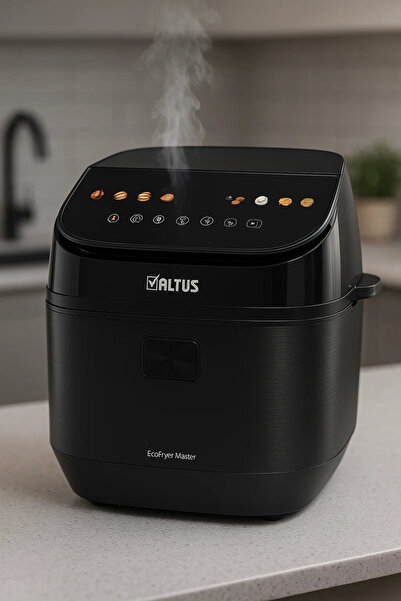 Altus 7L Ecofryer Master, Buhar Destekli, Az Yağlı, Ayarlı Sıcaklık ve Zamanl...